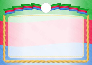 Eritre ulusal bayrağıyla yapılan sınır.