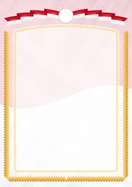 Monako ulusal bayrağıyla yapılan sınır.