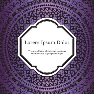 arka plan ile mandala