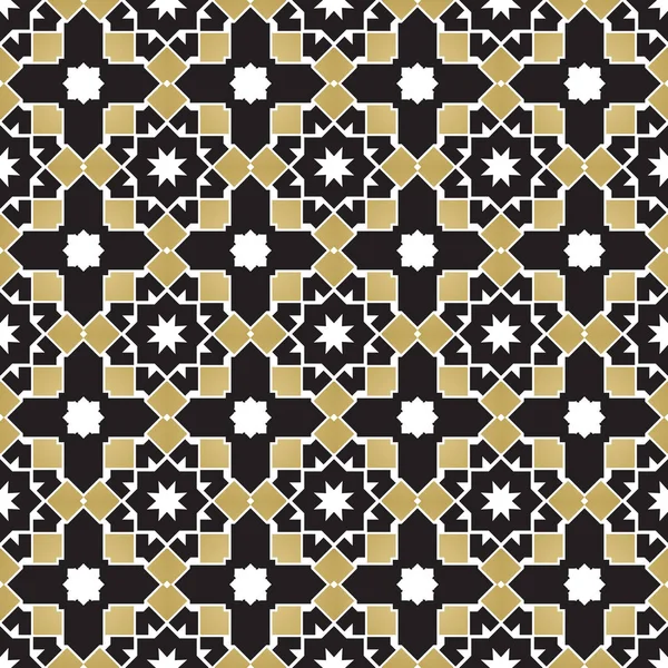 Nahtloses arabisches Ornament — Stockvektor