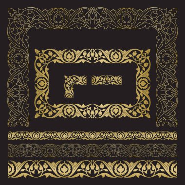 Dikişsiz çiçek fayans kenarlık