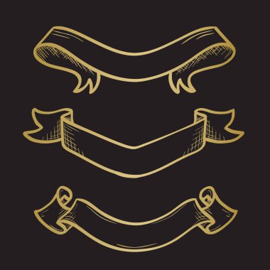 elle çizilmiş kroki şeritler