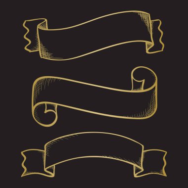 elle çizilmiş kroki şeritler