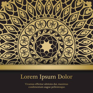 arka plan ile mandala