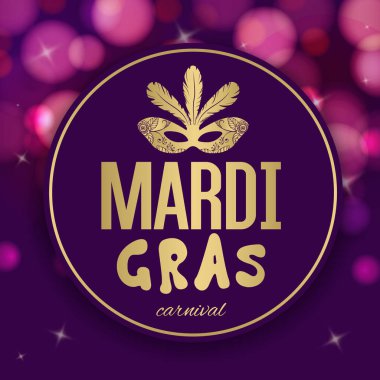 Mardi Gras karnavalı arka plan