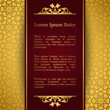 Arabesk dekor: davetiyeli