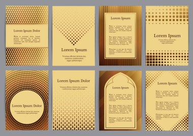 Desenleri - lekeli ve yarı ton ile el ilanları.