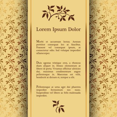 çiçek desenli arka plan