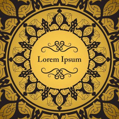 Arabesk dekor: davetiyeli