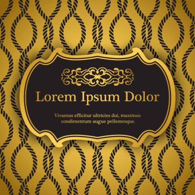 Deniz ip dekor: davetiyeli