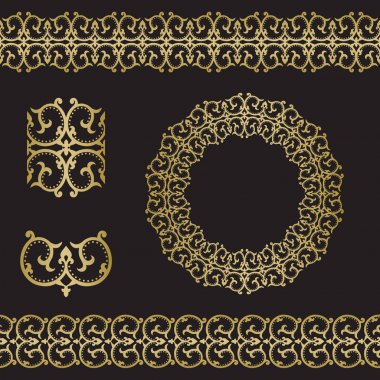 Dikişsiz çiçek fayans kenarlık