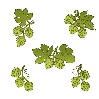 El çekilmiş Icon set atlama koni