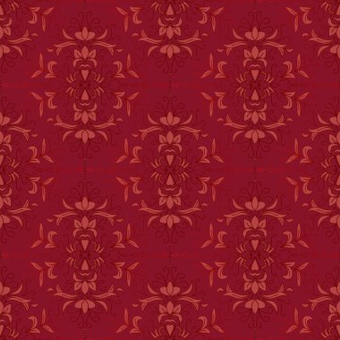 Dikişsiz damask deseni 