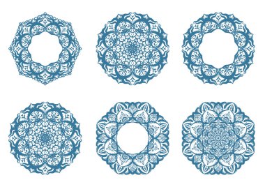 Handdrawn Süsleme öğeleri kümesi