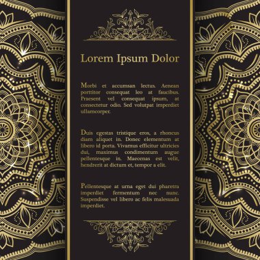 arka plan ile mandala