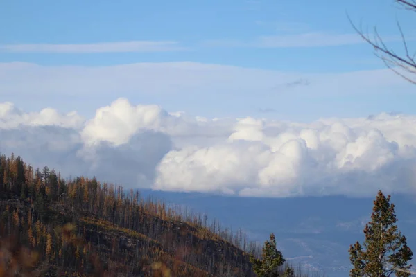 Chmury dzień jesieni — Zdjęcie stockowe