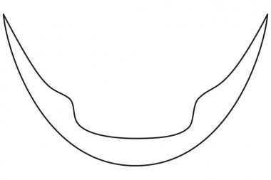 Simge hat sanat poster sakal, kunduz, sakallı baba adam baba gün.