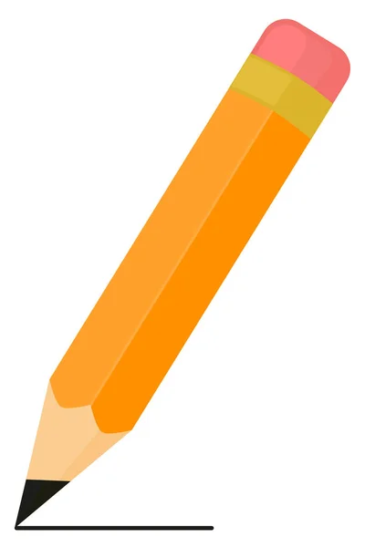 École collège université dessin animé icône crayon affiche . — Image vectorielle