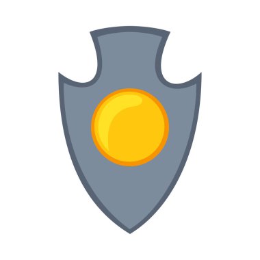 Çizgi film metal kalkanı