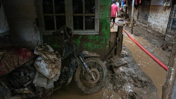 Lebak Banten Δεκεμβρίου 2020 Εκτεταμένες Πλημμύρες Έπληξαν Την Περιφέρεια Lebak — Φωτογραφία Αρχείου