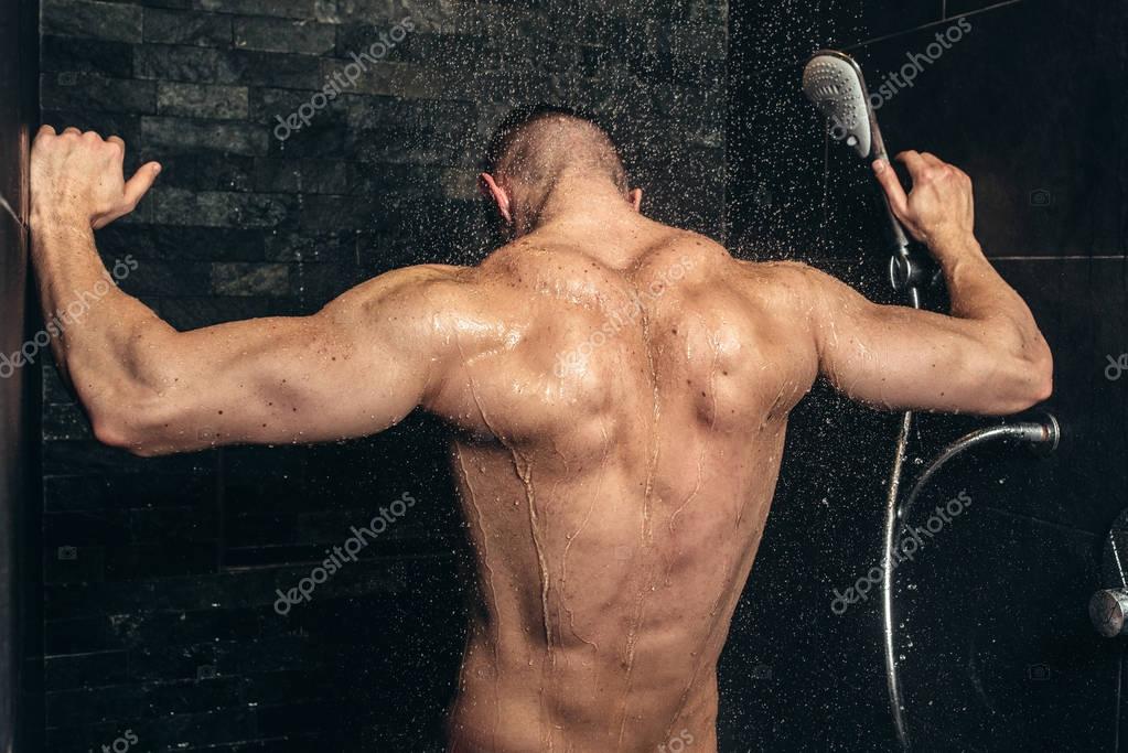 Pics Gym Shower Muscular Fitness Bodybuilder Taking A Shower After 