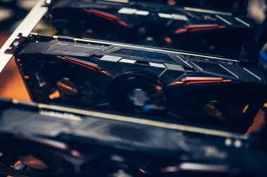 Cryptocurrencies madencilik teçhizat grafik kartlarında ayrıntılarını kapatın. Modern teknoloji 