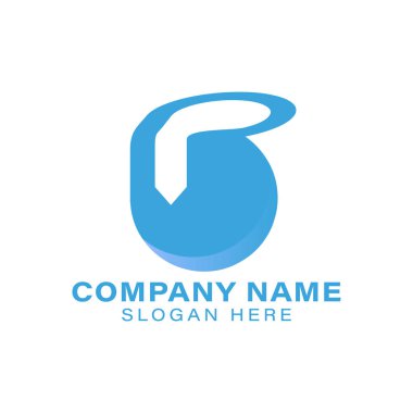 İlk harf b p Modern Logo Fikirler. İlham logosu tasarımı. T