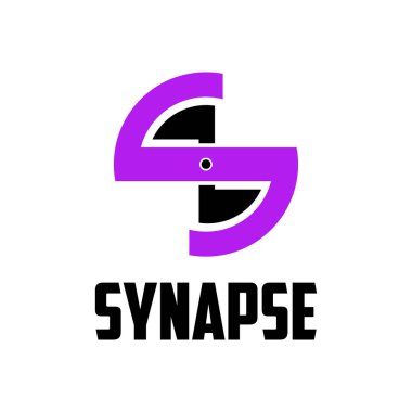 S Modern Logo Fikirleri. İlham logosu tasarımı. Tem