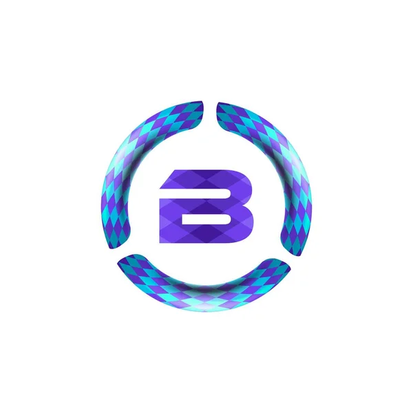 Αρχικό Γράμμα Στρογγυλό Κυκλικό Λογότυπο Ιδέες Σχεδιασμός Λογότυπου Έμπνευσης Εικονογράφηση — Διανυσματικό Αρχείο
