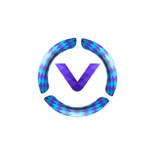 Beginletter Ronde Cirkel Logo Ideeën Inspiratie Logo Ontwerp Template Vector — Stockvector