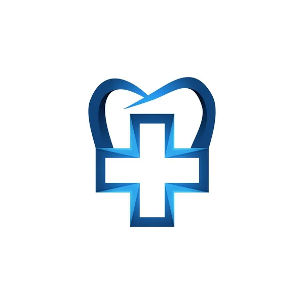 Zahnpflege Logo Ideen Inspiration Logo Design Template Vector Illustration Isoliert — Stockvektor