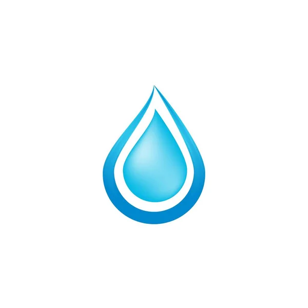 Gota Agua Logotipo Plomería Ideas Diseño Del Logotipo Inspiración Plantilla — Archivo Imágenes Vectoriales