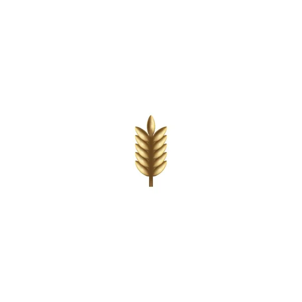Σιτάρι Σιτηρά Γεωργία Λογότυπο Ιδέες Σχεδιασμός Λογότυπου Έμπνευσης Εικονογράφηση Διανύσματος — Διανυσματικό Αρχείο