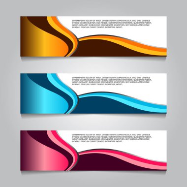 Vektör soyut geometrik tasarım sancak ağ şablonu.