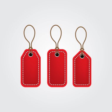 Gerçekçi ödül etiketi vektör illüstrasyonunu beyaz arkaplanda izole et