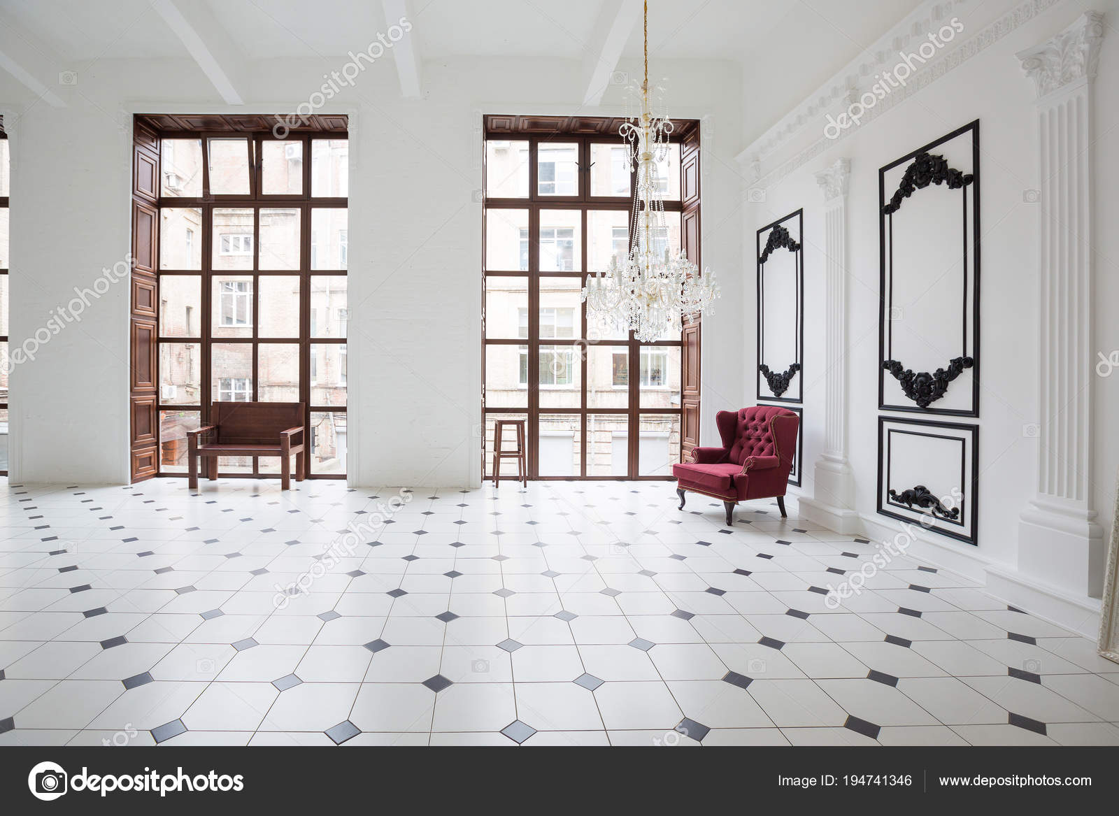 Black And White Hallway Floor Tiles Huge Luxury White Hall