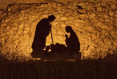 İsa'nın doğum Noel yükleme Tema