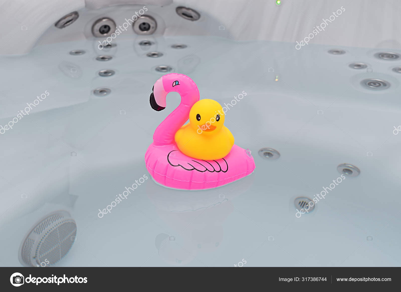 bubble bath rubber ducky