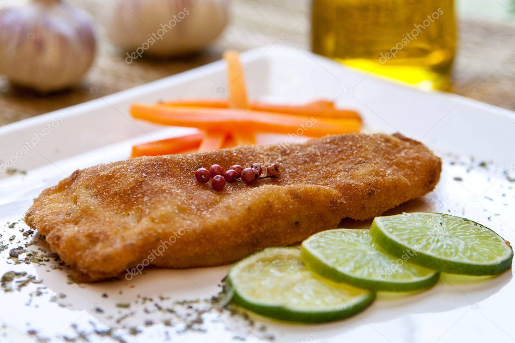 File de peixe frito
