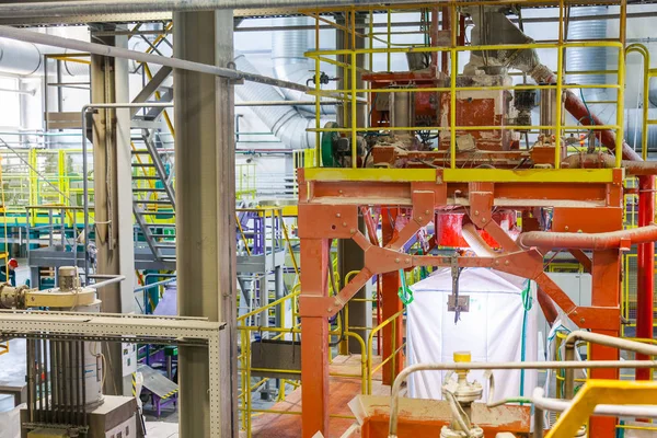 Equipos dentro de la producción química —  Fotos de Stock