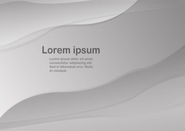 Gri arka plan kopya alanı için metin ile.