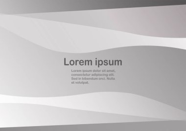 Gri arka plan kopya alanı için metin ile.