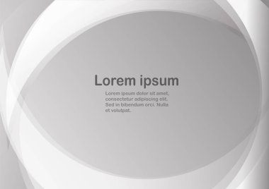 Gri arka plan kopya alanı için metin ile.