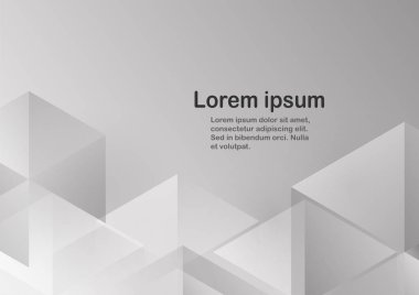 Gri arka plan metin alanı ile.