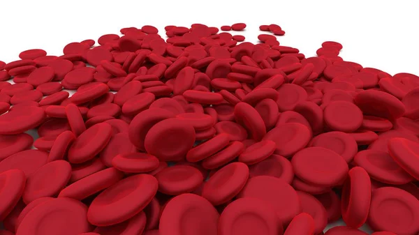 Röda blodkroppar bakgrund. — Stockfoto