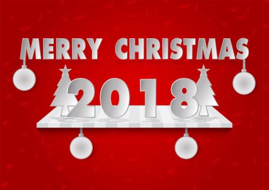 Düz metin raf kağıt kavramı içinde kesme tasarım. Şablon fo