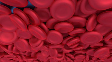 Red blood cells background. clipart
