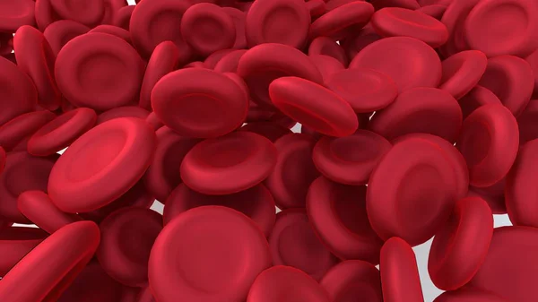 Rode bloedcellen achtergrond. — Stockfoto
