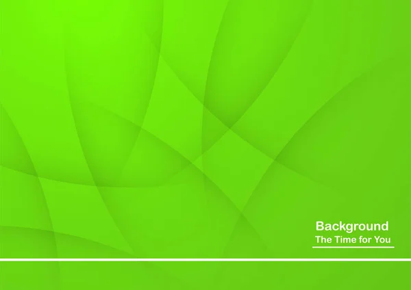 Fondo verde abstracto con espacio de copia para texto blanco. Moderno — Vector de stock