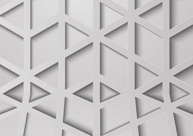 3D vektör grafiği kopya alanı ile soyut.